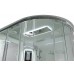 Душевая кабина AvaCan 120х80х220 см A2812LLED профиль хром, стекло прозрачное