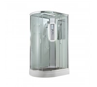 Душевая кабина AvaCan 120х90х220 см A2912RLED профиль хром, стекло прозрачное