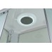 Душевая кабина AvaCan 120х80х215 см C2012LLED профиль хром/матовый, стекло матовое