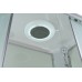 Душевая кабина AvaCan 120х80х215 см C2012RLED профиль хром/матовый, стекло матовое