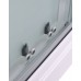 Душевая кабина AvaCan 80х80х203 см C2080N без крыши, профиль хром/матовый, стекло матовое
