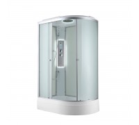 Душевая кабина AvaCan 120х80х215 см C3012LLED профиль хром/матовый, стекло матовое