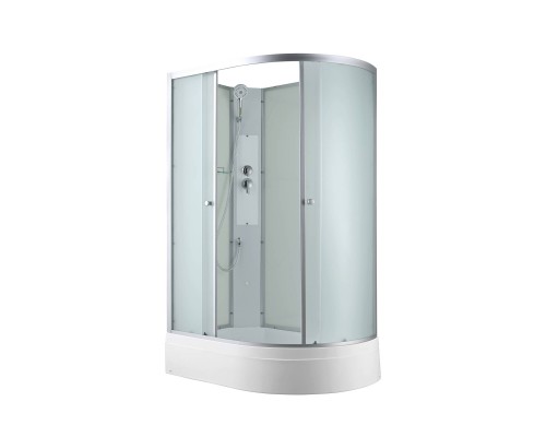 Душевая кабина AvaCan 120х80х203 см C3012LN без крыши, профиль хром/матовый, стекло матовое