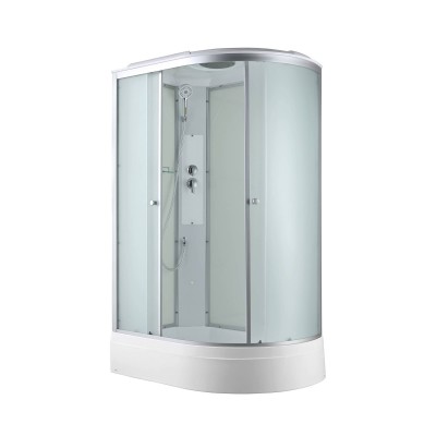Душевая кабина AvaCan 120х80х215 см C3012L профиль хром/матовый, стекло матовое