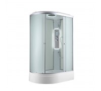 Душевая кабина AvaCan 120х80х215 см C3012RLED профиль хром/матовый, стекло матовое