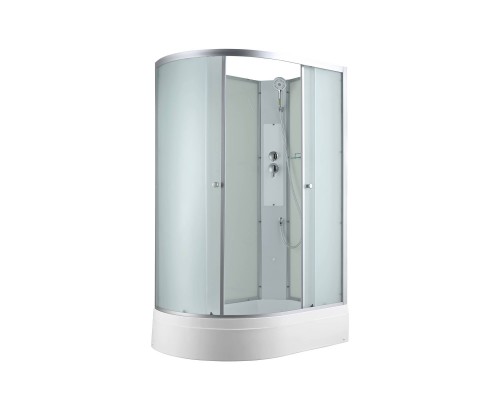 Душевая кабина AvaCan 120х80х203 см C3012RN без крыши, профиль хром/матовый, стекло матовое