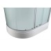 Душевая кабина AvaCan 120х80х203 см C3012RN без крыши, профиль хром/матовый, стекло матовое