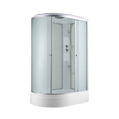 Душевая кабина AvaCan 120х80х215 см C3012R профиль хром/матовый, стекло матовое