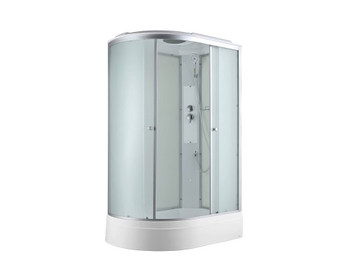 Душевая кабина AvaCan 120х80х215 см C3012R профиль хром/матовый, стекло матовое