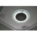 Душевая кабина AvaCan 80х80х215 см C3080LED профиль хром/матовый, стекло матовое