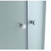 Душевая кабина AvaCan 80х80х215 см C3080LED профиль хром/матовый, стекло матовое