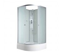 Душевая кабина AvaCan 90х90х203 см C3090N без крыши, профиль хром/матовый, стекло матовое