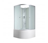 Душевая кабина AvaCan 100х100х203 см C5010N без крыши, профиль хром/матовый, стекло матовое