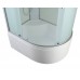 Душевая кабина AvaCan 120х80х215 см C5012LLED профиль хром/матовый, стекло матовое