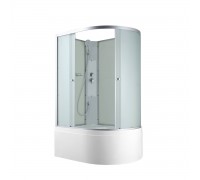 Душевая кабина AvaCan 120х80х203 см C5012LN без крыши, профиль хром/матовый, стекло матовое