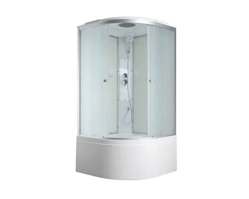 Душевая кабина AvaCan 80х80х215 см C5080 профиль хром/матовый, стекло матовое