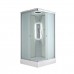 Душевая кабина AvaCan 90х90х215 см CK2090LED профиль хром/матовый, стекло матовое