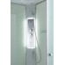 Душевая кабина AvaCan 90х90х215 см CK2090LED профиль хром/матовый, стекло матовое