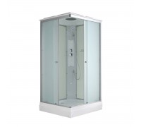 Душевая кабина AvaCan 90х90х215 см CK2090 профиль хром/матовый, стекло матовое