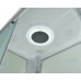 Душевая кабина AvaCan 120х90х215 см CK2912LED профиль хром/матовый, стекло матовое