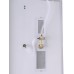 Душевая кабина AvaCan 100х100х208 см D2010N без крыши, профиль хром/матовый, стекло матовое