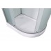 Душевая кабина AvaCan 120х80х215 см D2012L профиль хром/матовый, стекло матовое