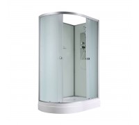 Душевая кабина AvaCan 120х80х208 см D2012RN без крыши, профиль хром/матовый, стекло матовое