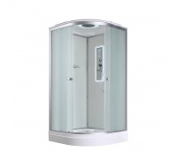 Душевая кабина AvaCan 90х90х215 см D2090LED профиль хром/матовый, стекло матовое