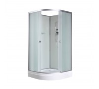 Душевая кабина AvaCan 90х90х208 см D2090N без крыши, профиль хром/матовый, стекло матовое