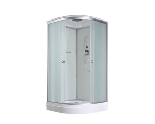 Душевая кабина AvaCan 90х90х215 см D2090 профиль хром/матовый, стекло матовое