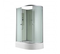 Душевая кабина AvaCan 120х80х208 см D3012LN без крыши, профиль хром/матовый, стекло матовое