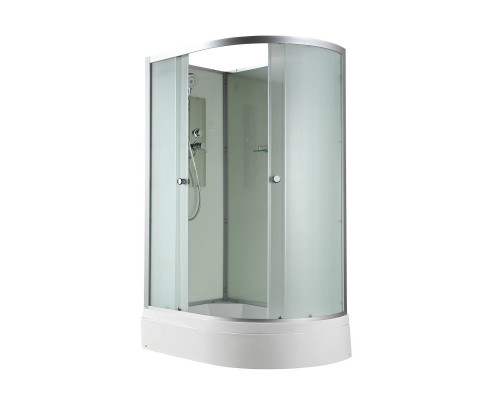 Душевая кабина AvaCan 120х80х208 см D3012LN без крыши, профиль хром/матовый, стекло матовое