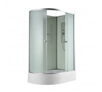 Душевая кабина AvaCan 120х80х208 см D3012RN без крыши, профиль хром/матовый, стекло матовое