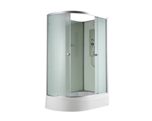 Душевая кабина AvaCan 120х80х208 см D3012RN без крыши, профиль хром/матовый, стекло матовое