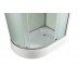 Душевая кабина AvaCan 120х80х208 см D3012RN без крыши, профиль хром/матовый, стекло матовое