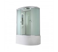 Душевая кабина AvaCan 120х80х215 см D5012LLED профиль хром/матовый, стекло матовое