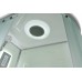 Душевая кабина AvaCan 120х80х215 см D5012LLED профиль хром/матовый, стекло матовое