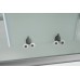 Душевая кабина AvaCan 120х80х208 см D5012LN без крыши, профиль хром/матовый, стекло матовое