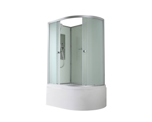 Душевая кабина AvaCan 120х80х208 см D5012LN без крыши, профиль хром/матовый, стекло матовое