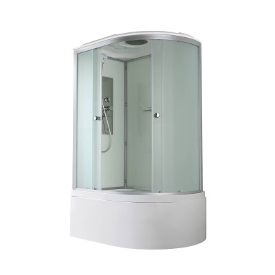 Душевая кабина AvaCan 120х80х215 см D5012L профиль хром/матовый, стекло матовое
