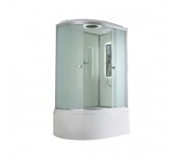 Душевая кабина AvaCan 120х80х215 см D5012RLED профиль хром/матовый, стекло матовое