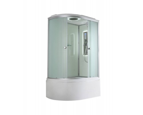 Душевая кабина AvaCan 120х80х215 см D5012RLED профиль хром/матовый, стекло матовое