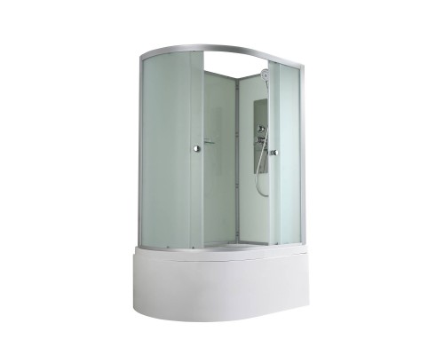 Душевая кабина AvaCan 120х80х208 см D5012RN без крыши, профиль хром/матовый, стекло матовое