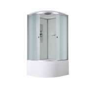Душевая кабина AvaCan 90х90х215 см D5090 профиль хром/матовый, стекло матовое