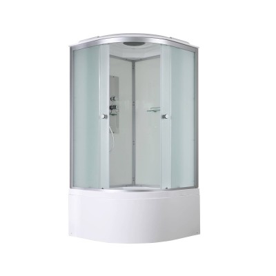 Душевая кабина AvaCan 90х90х215 см D5090 профиль хром/матовый, стекло матовое