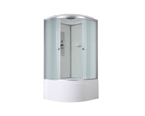 Душевая кабина AvaCan 90х90х215 см D5090 профиль хром/матовый, стекло матовое