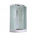 Душевая кабина AvaCan 110х110х220 см EM2011NEW профиль хром, стекло матовое
