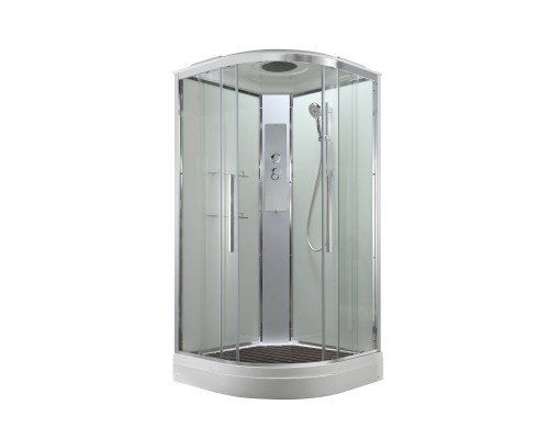 Душевая кабина AvaCan 90х90х220 см EM2090T профиль хром, стекло прозрачное