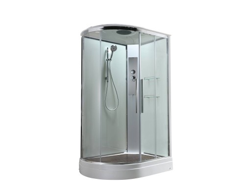 Душевая кабина AvaCan 110х80х220 см EM2811RT профиль хром, стекло прозрачное