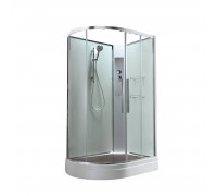Душевая кабина AvaCan 120х80х208 см EM2812RNT без крыши, профиль хром, стекло прозрачное